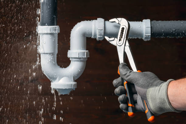 Professional Leak Detection technician working in Round Top, NY